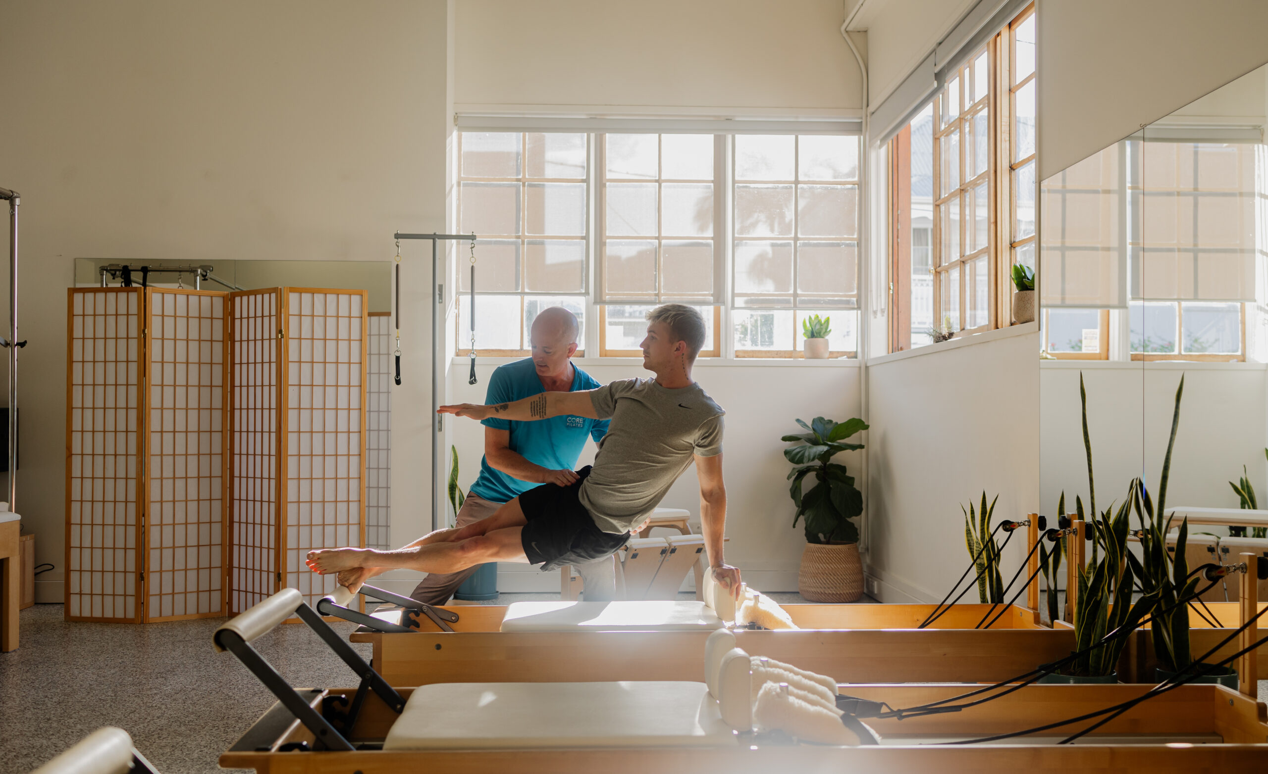 Pilates on Reformer